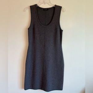 Rag & Bone. Gray Sleeveless Wool Dress. No size tag-Fits like large.